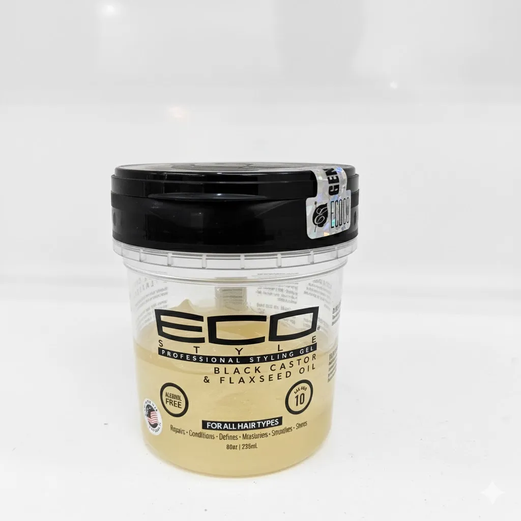 ECO BLACK CASTOR AND FLAXSEED OIL