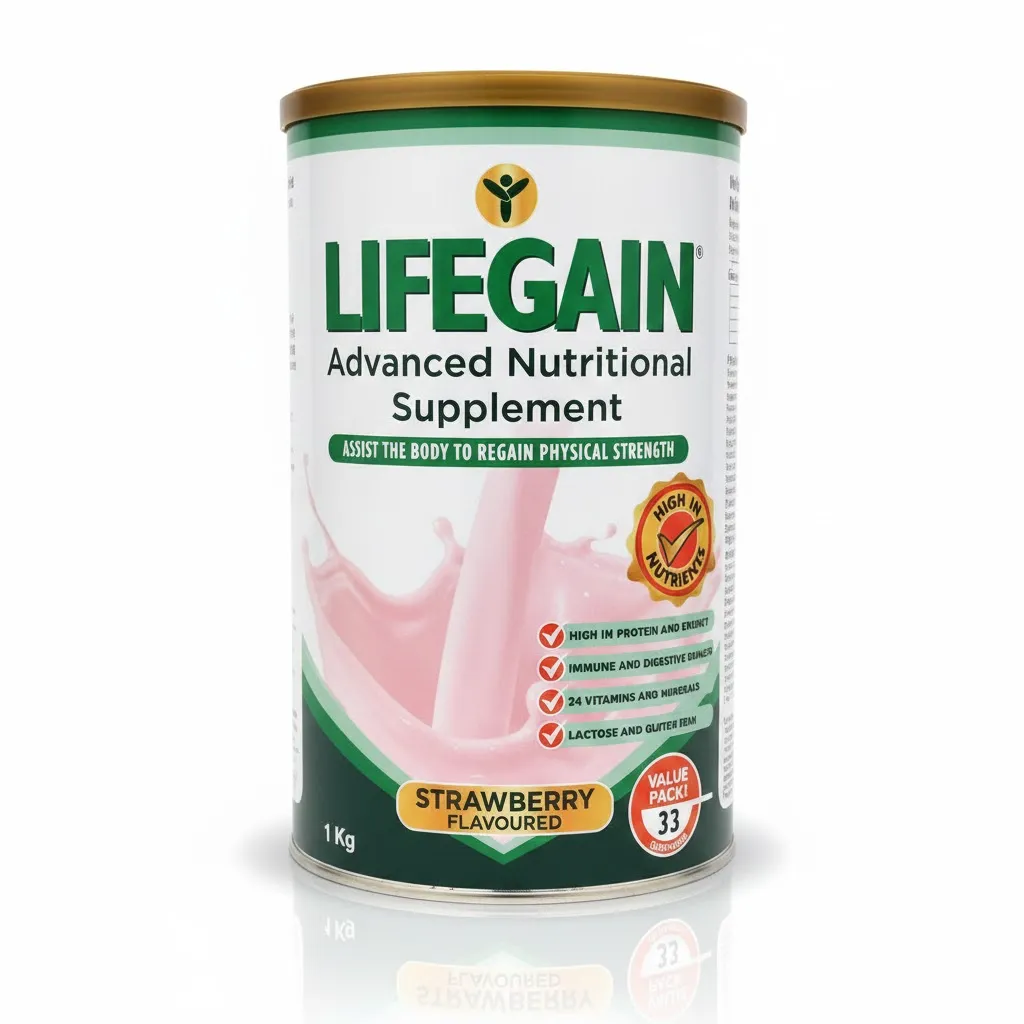 LIGEGAIN ADVANCED NUTRITIONAL STRAWBERRY FLAVOURED
