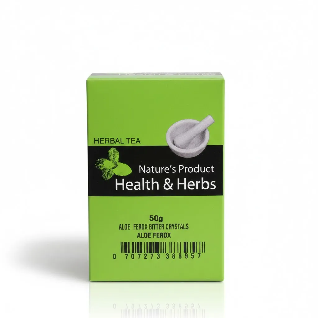 HEALTH AND HERBS ALOE FEROX BITTER CRYSTALS