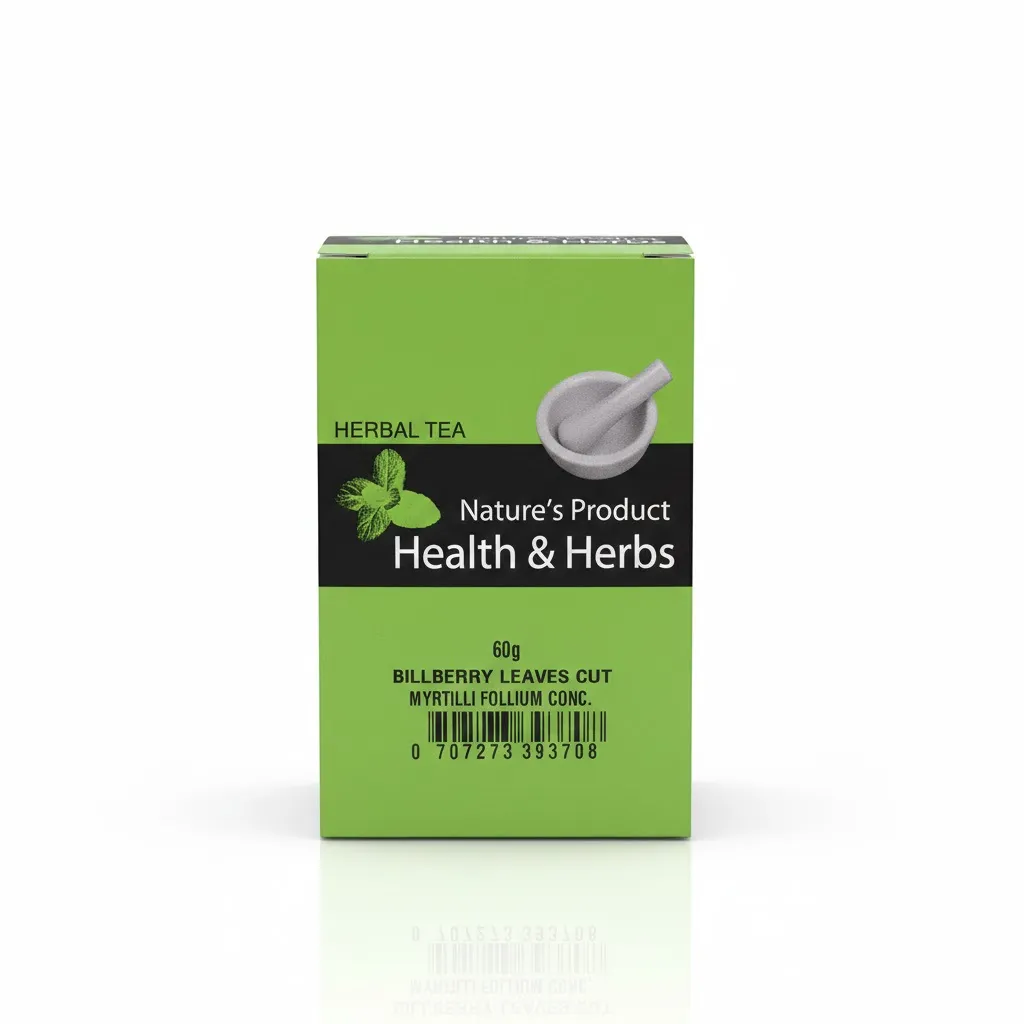 HEALTH AND HERBS BILLBERRY LEAVES CUT