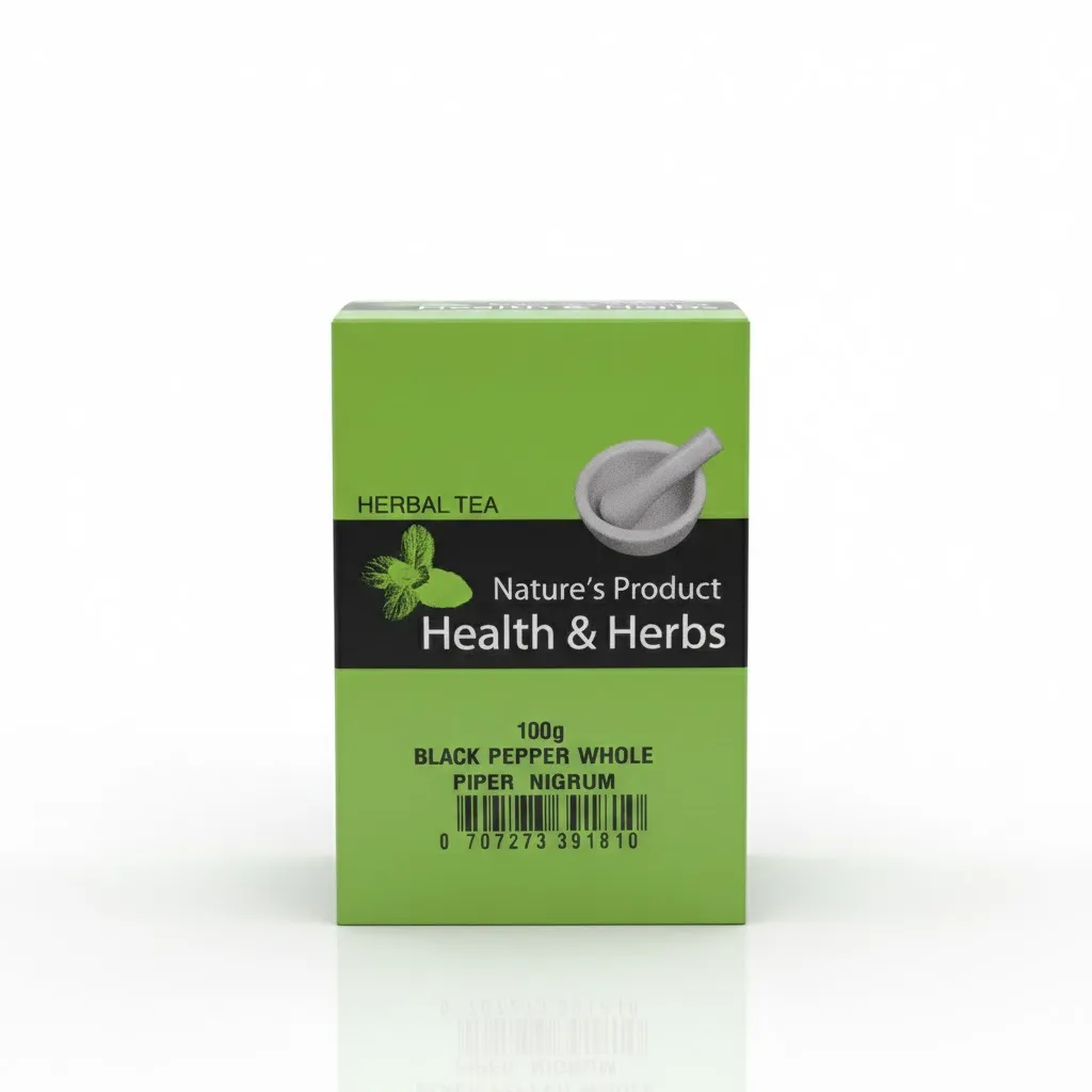 BLACK PEPPER WHOLE PIPER NIGRUM