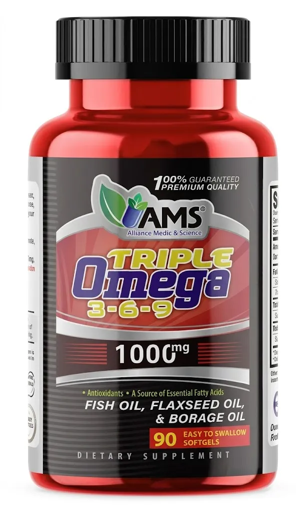AMS TRIPLE-OMEGA 3-6-9 1000MG