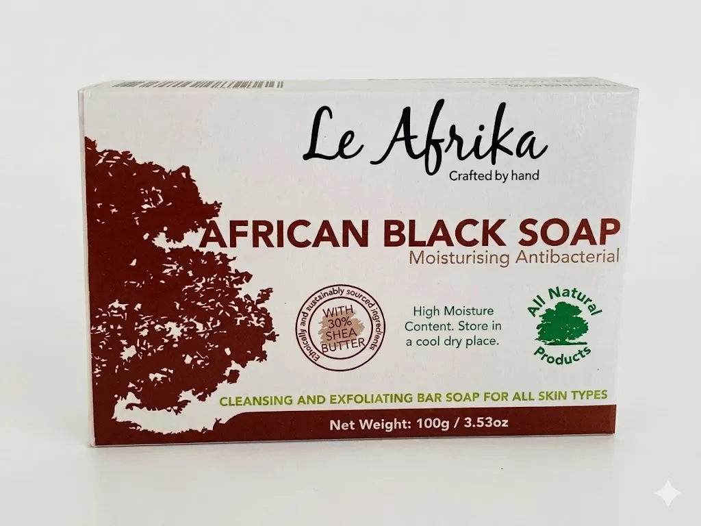 LE AFRIKA AFRICAN BLACK SOAP