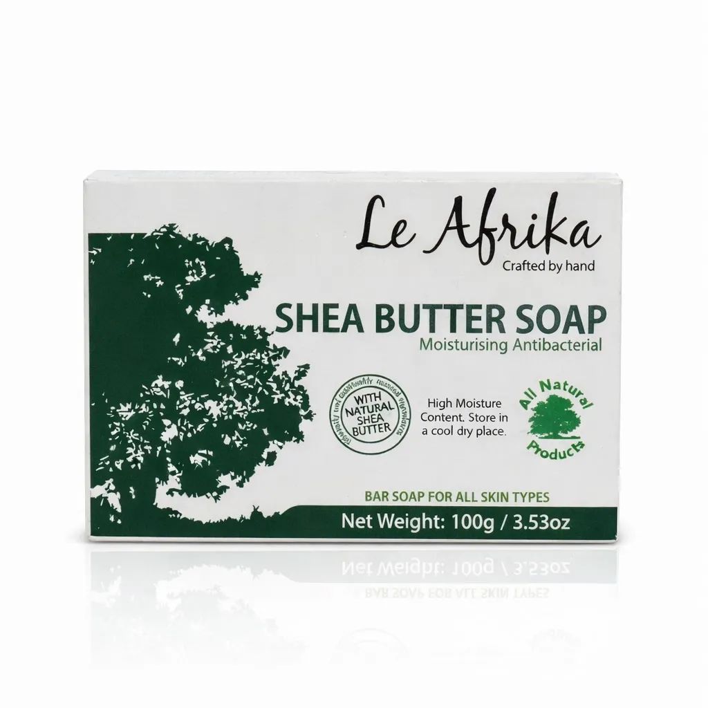 LE AFRIKA SHEA BUTTER SOAP